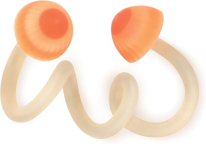 Genuine Fred TRIP WIRES, Mushroom Cable Ties, Set of 2, 4" long, Easily bends for holding and bundling, Multipurpose cord organizer for school, home, office, Cottagecore decor