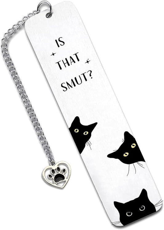Black Cat Bookmark Gifts for Women, Book Markers for Reading Women Teens, Cat Bookmark Box Gifts for Cat Lovers, Cat Lover Female Friends Birthday Gifts Book Club Reading Gifts 01