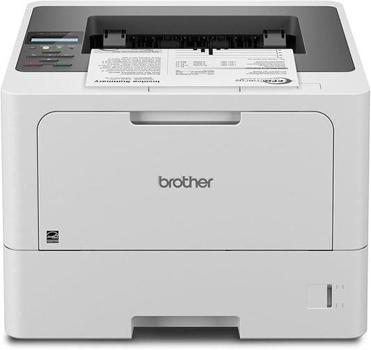 Brother HL-L5210DN Business Monochrome Laser Printer with Duplex Printing, Versatile Paper Handling, Mobile Printing, and Gigabit Ethernet Networking (Renewed Premium)