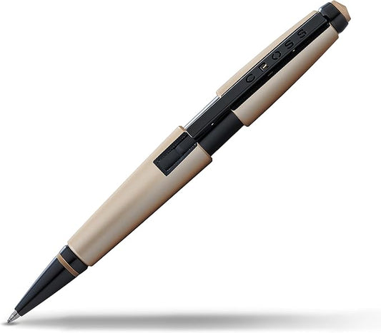 Cross Edge Matte Hazelnut Lacquer Gel Rollerball Pen
