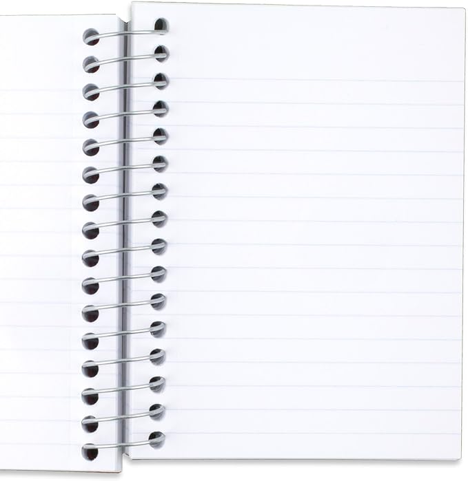 Five Star Spiral Notebook, Fat Lil' Pocket Notebook, College Ruled Paper, 200 Sheets, 5-1/2" x 3-1/2", Assorted Colors, Color Will Vary, 1 Count (45388) (Pack of 2)