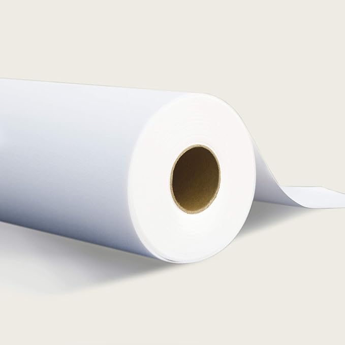 Premium Cotton Matte Canvas Roll, Quick Dry, Wide Format Inkjet Printer Compatible, Perfect for Fine Art, Photography, Giclée Printing, Archival Quality Prints. (44'' x 66' 420gsm Poly-Cotton 2Rolls)
