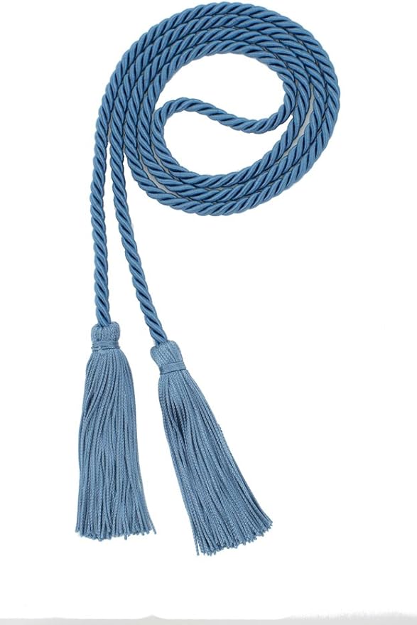 Tassel Depot Graduation Honor Cord - Wedgewood - Every School Color Available - Made in USA