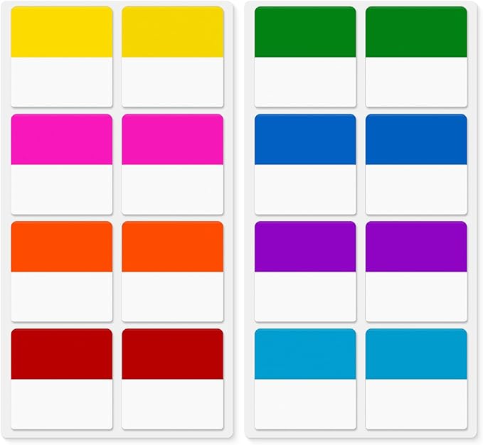 Mr. Pen- Sticky Index Tabs, 240 Pcs, Colorful Sticky Tabs for Notebooks, Page Markers, Page Tabs for Binders, Page Tabs Sticky Tabs for Books, Notebook Tabs, Book Sticky Tabs for Notebooks