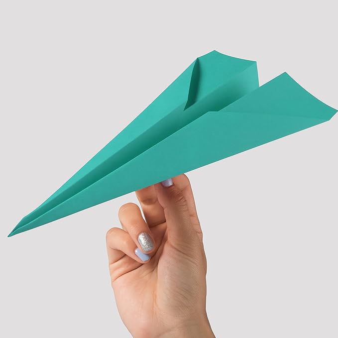 JAM PAPER Colored 24lb Paper - 90 gsm - 8.5 x 11 - Sea Blue Recycled - 50 Sheets/Pack