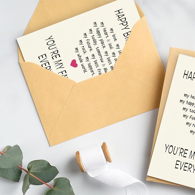 Funny Birthday Card & Gifts for Men Husband Boyfriend Him, Happy Bday Card, Sweetheart Romantic Raunchy