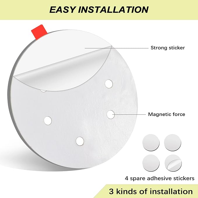 Privacy Sign,Do Not Disturb/Please Knock/Out of Office/in a Meeting Sign,Office Door Sign That Lets Others Know Whether You're Available Or Not(5inch,Silver)