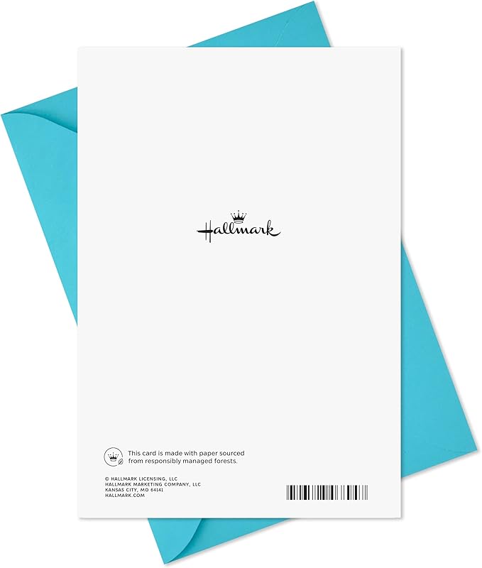 Hallmark Birthday Card (Celebrating You) Confetti Cake Card for Friend, Coworker, Kid