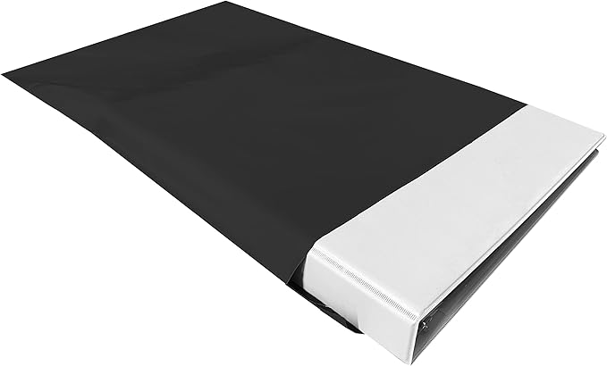 Colored Poly Mailers Pack of: (Black, 12" x 15.5" pack of 500) Be creative with your packaging with Colored mailers