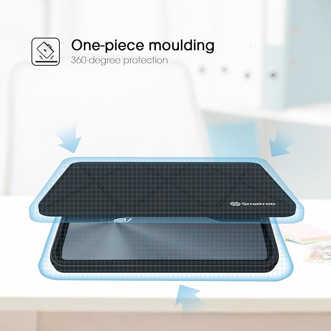 Smatree 15.6-16inch Hard Laptop Sleeve Case for ASUS ROG Zephyrus G16 2024 GU605/2023 GU603, ROG Zephyrus M16 2023/2022, for ROG Flow X16 2023/2022, for ROG Zephyrus G15 2022 Carrying Case,Black