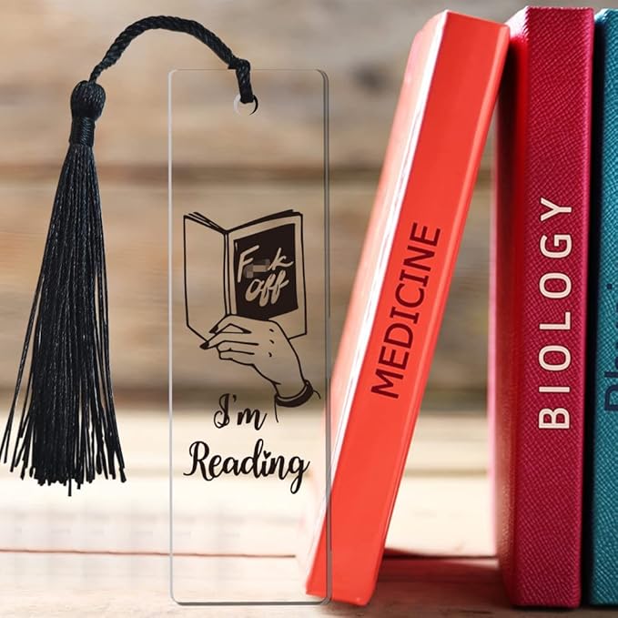 I'm Reading Inspirational Bookmark Gifts for Women Girls Lovers Bookworm Sister Daughter Book Female Friend Sister Gifts Friendship Gifts