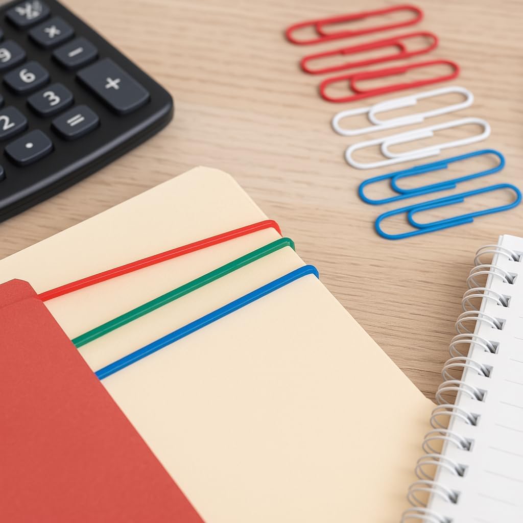 Upgrade Office Supply UPG23454PK3 Rubber Bands, Assorted Size and Color, 1 lb Bags, 3 Pack, USA