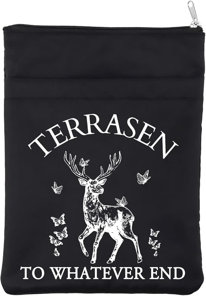 Novel Book Sleeve Novel Book Cover SJM Literature Gift Kingdom of Ash Gift Night Court Gift Terrasen Gift Bookish Gift (Terrasen Bblk)