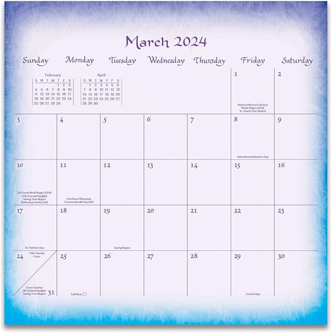 Blue Mountain Arts Daughter, You Are a Gift in My Life-2024 Wall Calendar