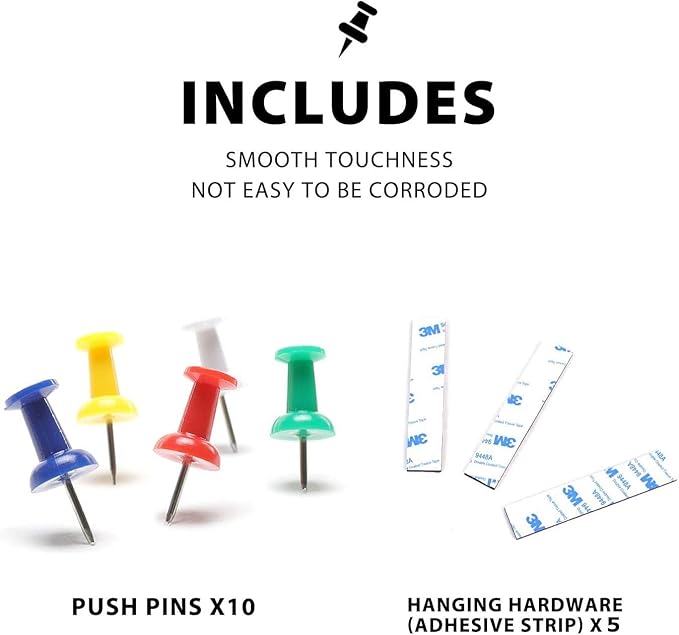 Corksidol Bulletin Bar Strip, Cork Board, 15" x 1", Classroom, Office, Cubicle, Aluminum Frame (Silver)