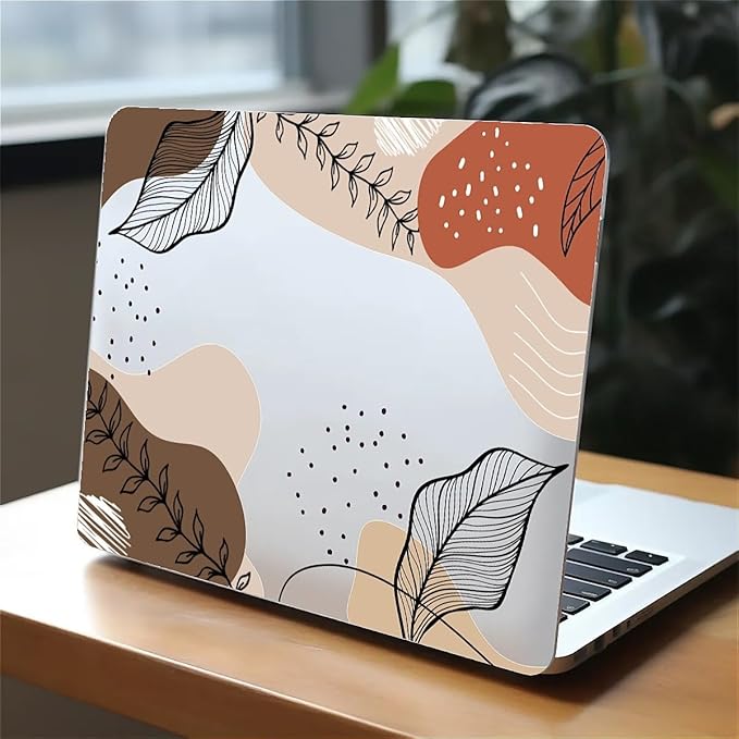 Compatible with 12 Inch MacBook A1534, Tropical Leaves Hard Plastic Shell Cover Case