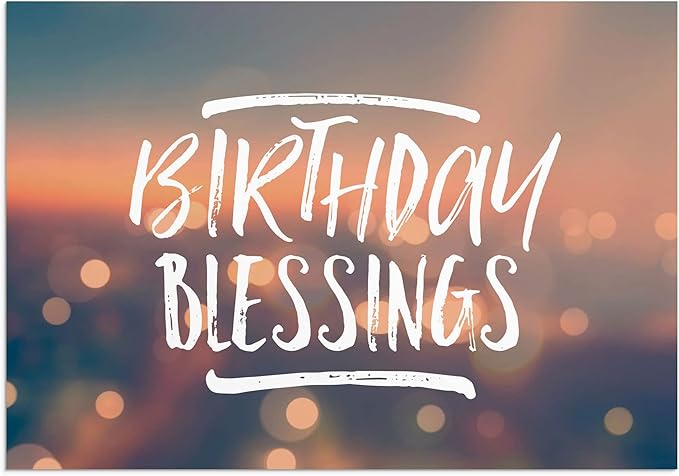 Dayspring Birthday - Simply Stated - 12 Boxed Cards, KJV (60937)