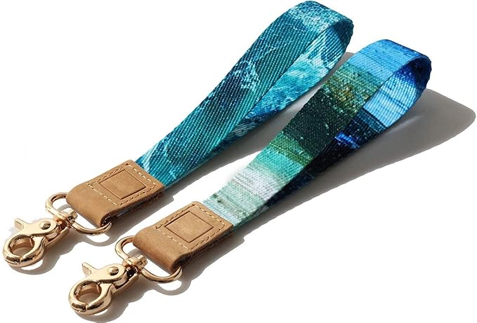 DQL Key Wristlet Strap for Women and Men, Wrist Keychain for Car Keys, Badge, Wallet, and Phone Wrist Strap