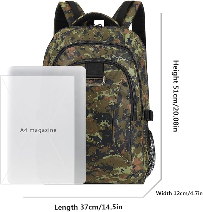 Army Green Travel Backpack,Travel Laptop Backpack,Backpack Airline Approved Business Work Bag for Man Women