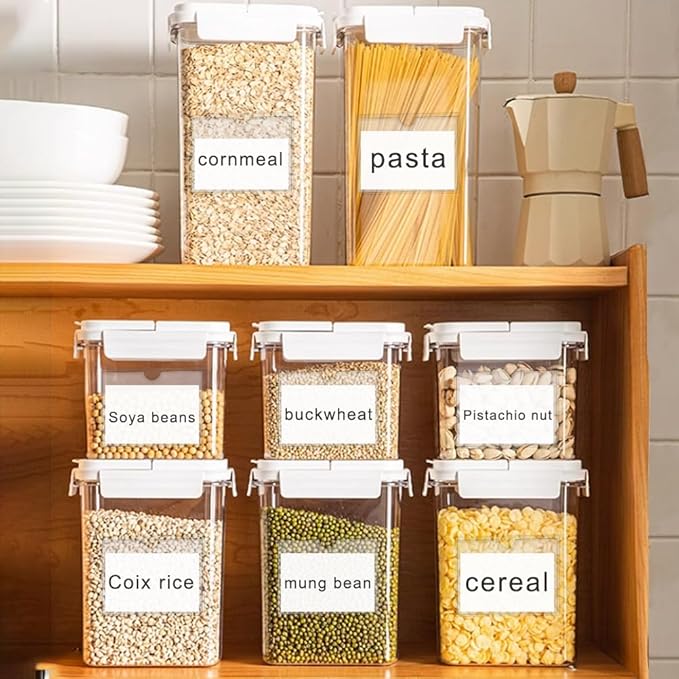 60 Pack Clear Self Adhesive Label Pockets, 4 x1 Inch Label Holders Index Card Pockets Card Holder Shelf Label Holder for Organizing