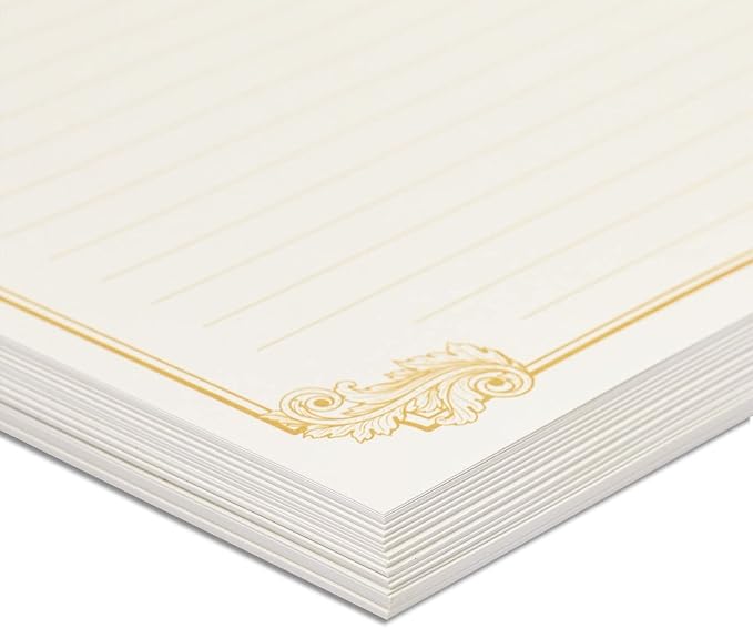 90 Pieces Stationery Paper Set for Love Letter, Party Invitations (60 Vintage-Style Sheets + 30 Envelopes)