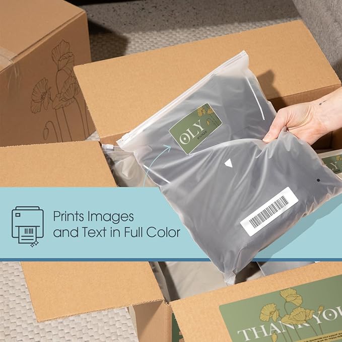 3 7/16" X 2/3" Matte White File Folder Labels Compatible with Inkjet and Laser Printers - 500 Sheets, 15000 Printable Paper Stickers for Return Addresses, Mailing, Organizing - Spartan Industrial