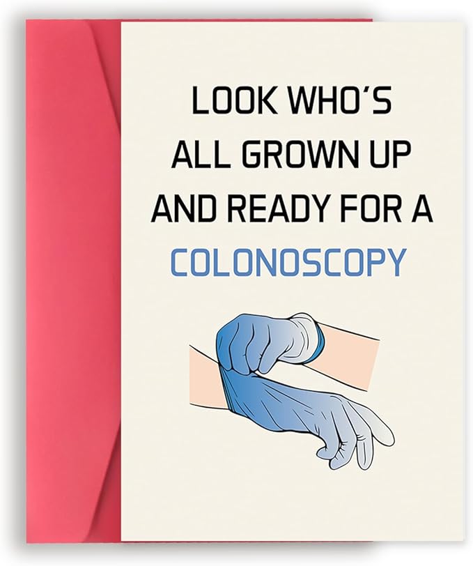 Funny Birthday Cards for Women Men, Birthday Prank Gifts Cards, Interesting Doctor To Do The Examination Card for Family, Naughty Funny Cards for Sister Brother, Rude Bday Cards for Friends