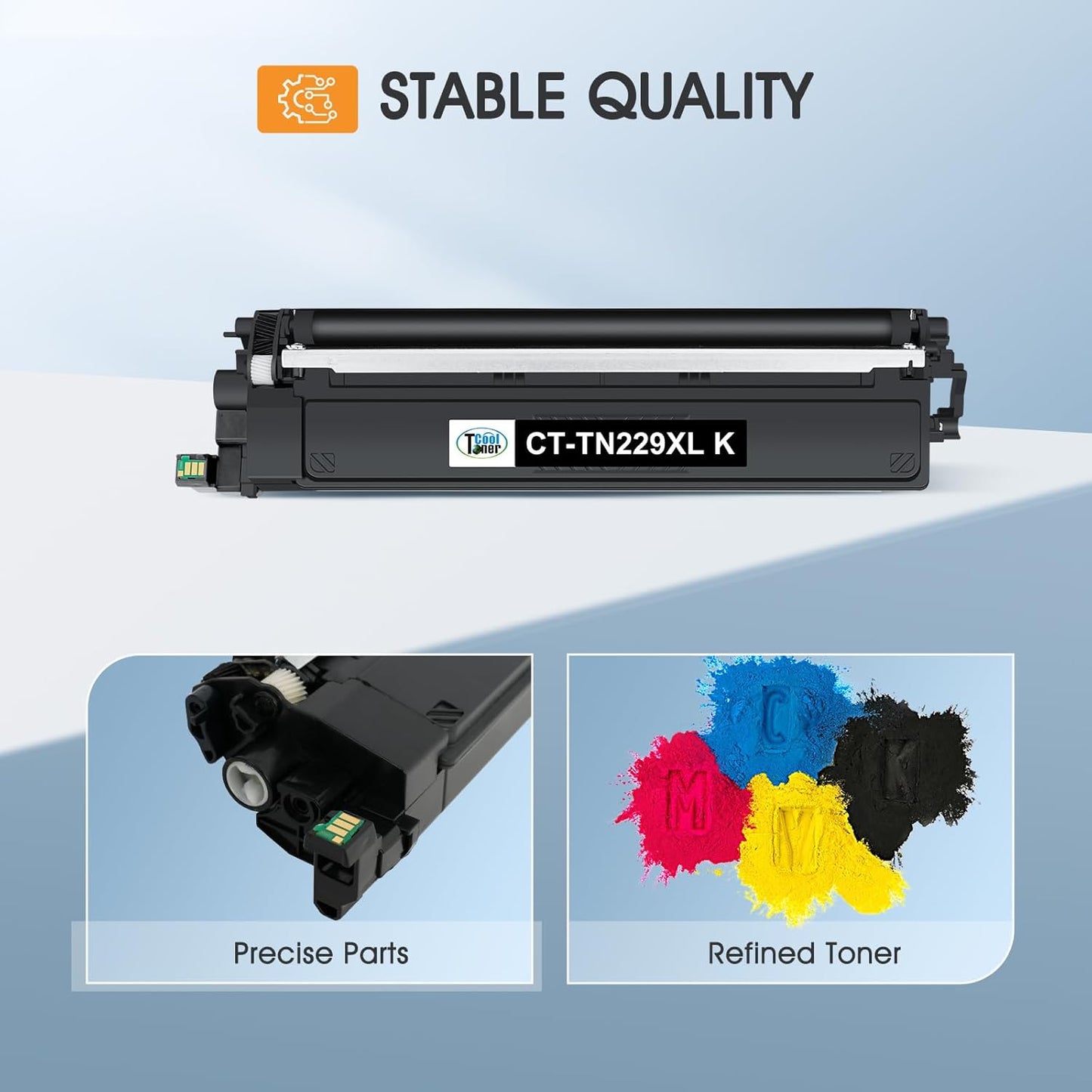 TN229XL TN229 229XL MFC-L3780CDW Toner Cartridges: HL-L3220CDW Compatible for Brother TN229XL TN229 TN 229XL TN-229 HL-L3280CDW HL-L3300CDW HL-L3295CDW MFC-L8395CDW MFC-L3720CDW Printer (5 Pack)