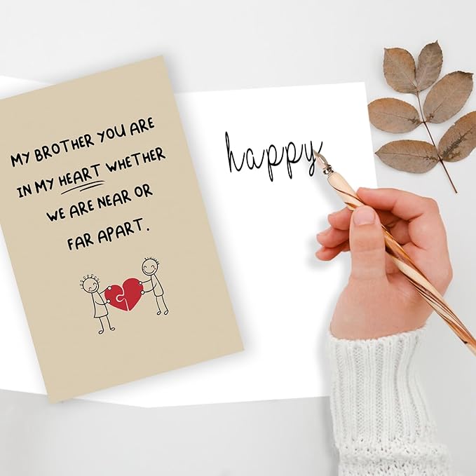 Brother Birthday Card, Brother Miss card, Birthday Card For Brother, Gift For Brother Card, Christmas Gifts For Brother