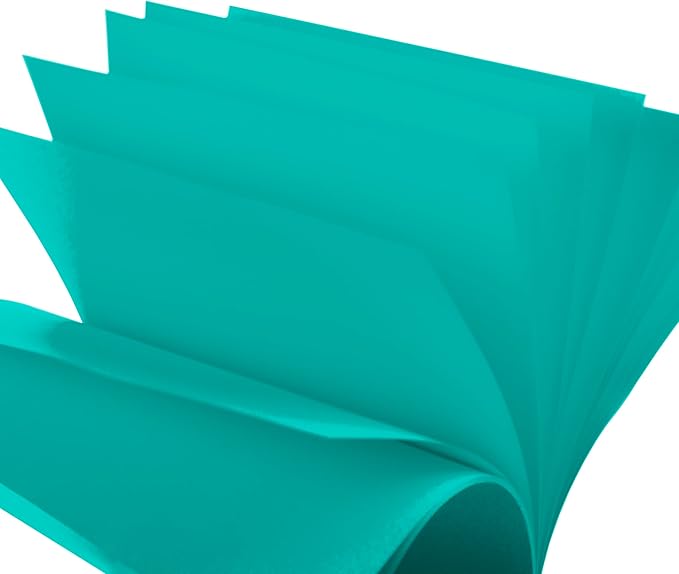 JAM PAPER Colored 24lb Paper - 90 gsm - 8.5 x 11 - Sea Blue Recycled - 50 Sheets/Pack