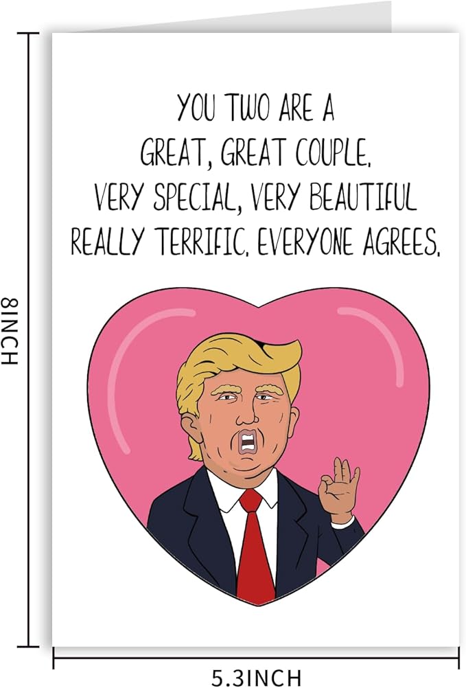 Funny Wedding Card for Friend, Wedding Gift, Humor Bridal Groom Shower Card, Wedding Congratulations Card, Engagement Card for Couple, Wedding Congrats Card for Bride Groom