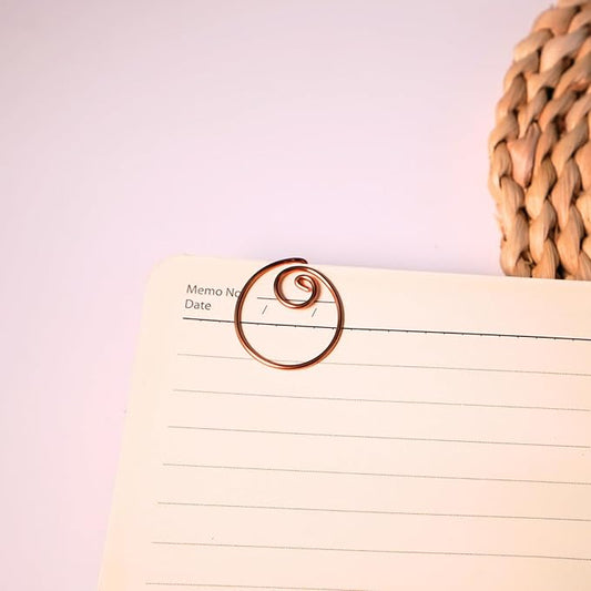 Personalized Initial Copper Bookmark, Set of 5, Handmade Copper Gift for Her, Him, Couple on Birthday, Wedding Anniversary, Alphabet Bookmark (O)