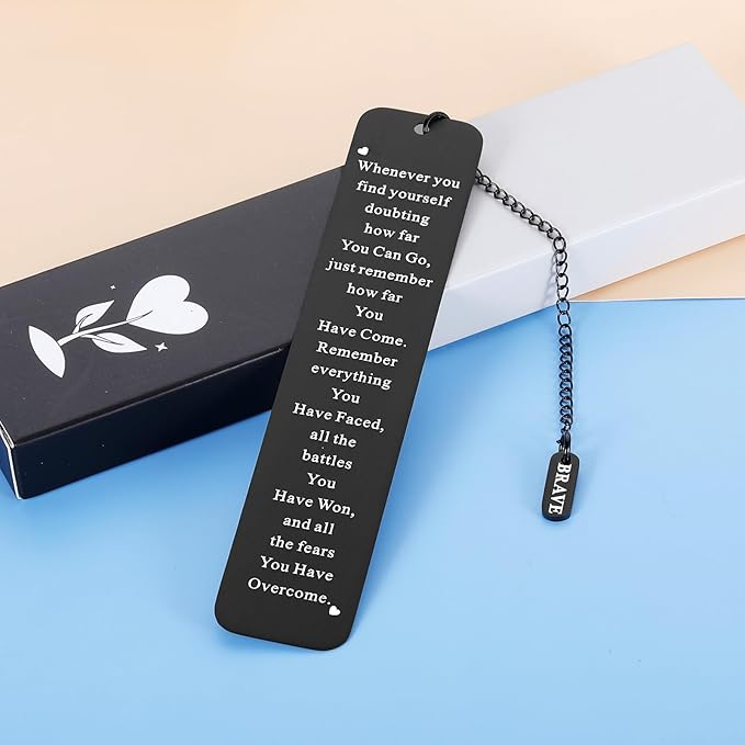 Sobriety Gifts Bookmark for Men Women Recovery Sympathy Stay Strong Post Surgery Gifts Addiction Recovery AA Warrior Gift Cancer Survivor Gift for Men Patient Inspirational Christmas Graduation Gifts