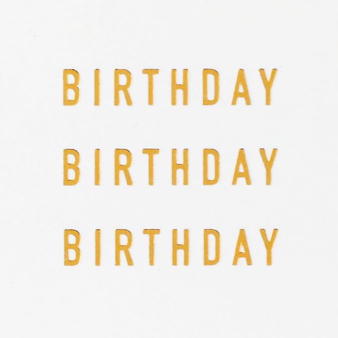 Hallmark Signature Birthday Card (Happy Happy Happy)