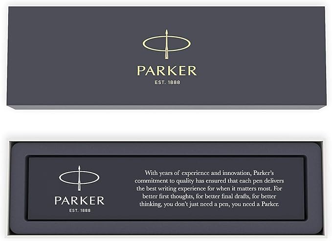 Parker Jotter Mechanical Pencil, Stainless Steel with Chrome Trim, 0.5mm, HB #2, Smooth & Precise, Signature Retractable Design, Gift Boxed