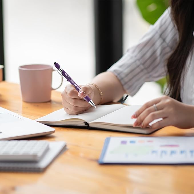 48 Pcs Ballpoint Pens,Fine Point Smooth Writing Pens,Kawaii Pens For Writing Journaling Taking Notes School Office Home. (Mixed color 48Pcs)