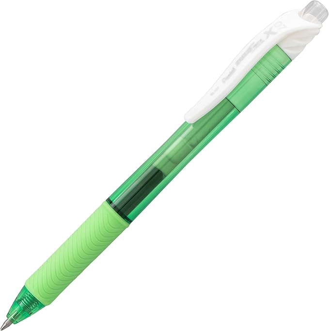 Pentel Energel-X Pastel Barrels Retractable, Medium Line, Assorted Ink Colors Pack of 6 (BL107FBP6M)