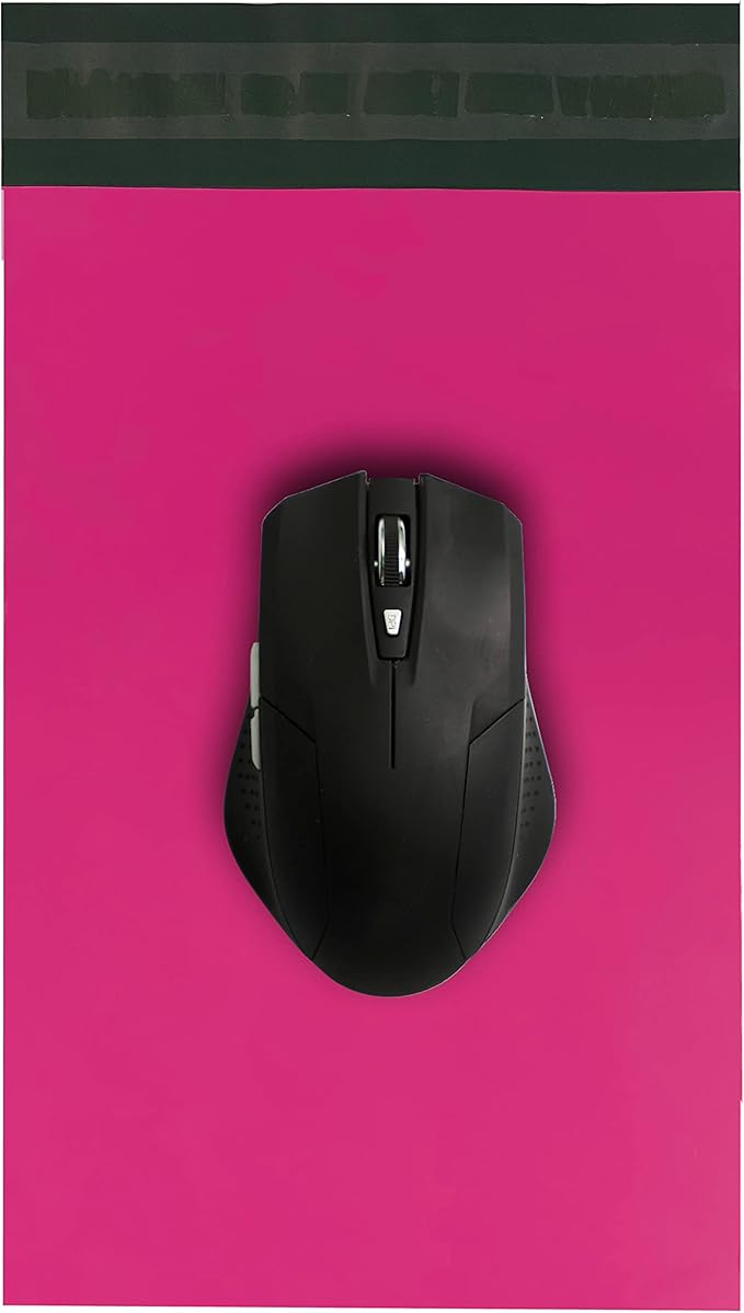 Colored Poly Mailers Pack of: Be creative with your packaging with Colored mailers (Pink, 6" x 9" pack of 200)