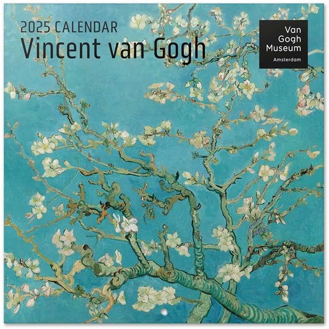 Van Gogh Wall Calendar 2025 12" x 12" FSC® Plastic Free - Starts Week On Sunday | Square Wall Calendar | Family Planner Calendar 2025 | Art Calendar 2025