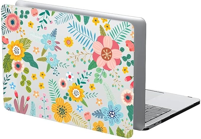 Compatible with 14.2 Inch MacBook Pro A2442/A2779, Abstract Flower Hard Plastic Shell Cover Case