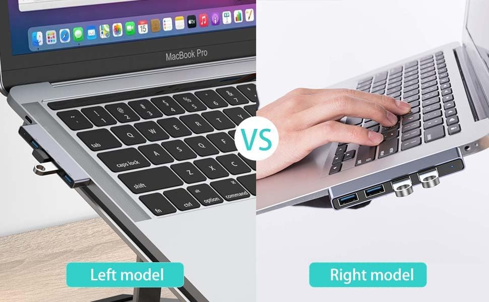 USB Hub 2Pack(1 Right and 1 Left), Fidioto 4 Port USB Adapter(1 * 3.0 Port, 3 * 2.0 Port), Laptop, iMac Pro, MacBook Air, Mac Mini/Pro, Notebook PC, USB Flash Drives and Mobile HDD Etc.