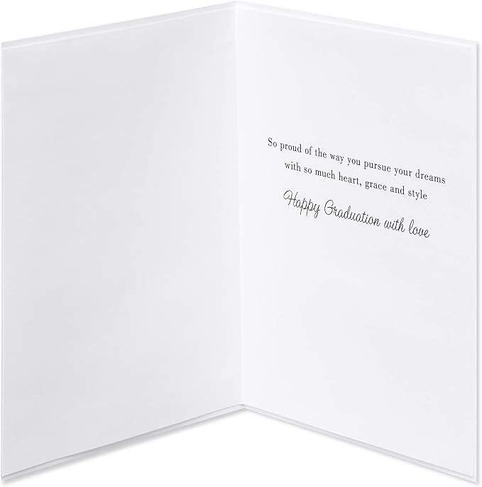 Papyrus Graduation Card for Her (Pursue Your Dreams)