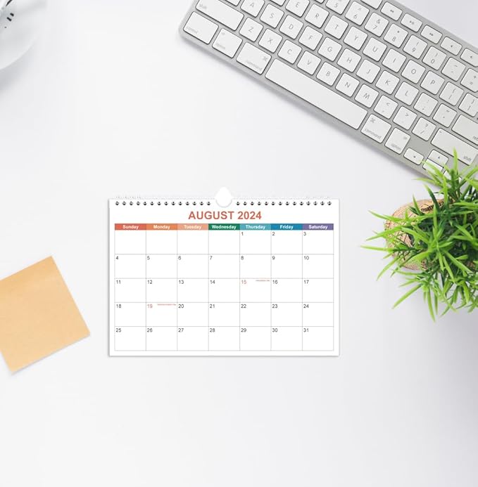 Mini Calendar 2025 - Small 2025 Calendar from January 2025 - December 2025, 12 Months Little Calendar with Premium Paper, 5.8" x 8.5", Colorful