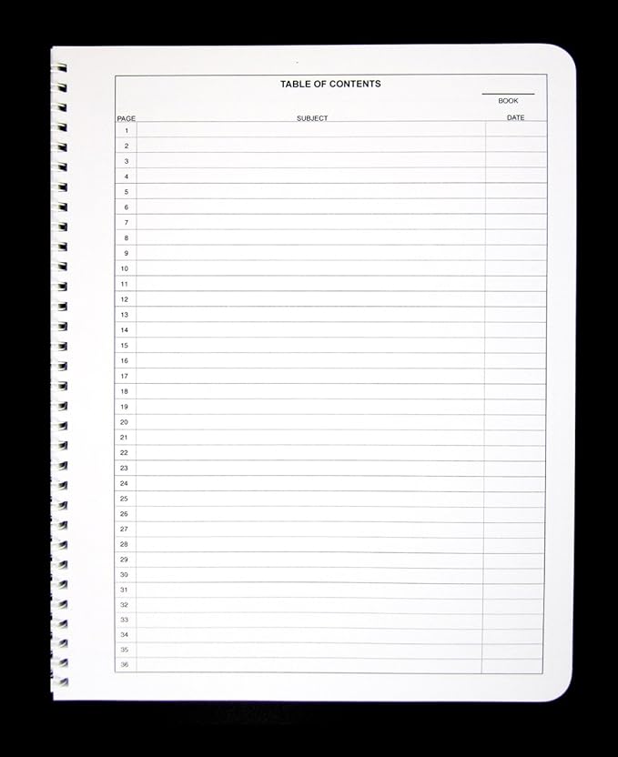 BookFactory Student Lab Notebook (Scientific Grid Format) - Standard No Carbon Copies 8.5" x 11", 100 Pages [Wire-O Bound] (LAB-100-WTG)