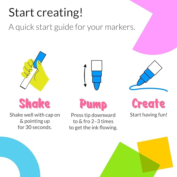 Vintage Liquid Chalk Markers for Chalkboard Signs, Blackboard, Window, Label, Bistro, Glass, Car - 10 Pack, 1mm