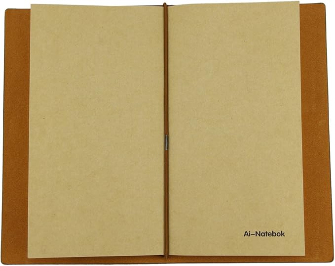 Dot Grid Notebook/Journal Inserts - Refill for Travelers Notebook by ai-natebok - 7.4 X 4 Inch - Set of 3-240 Pages