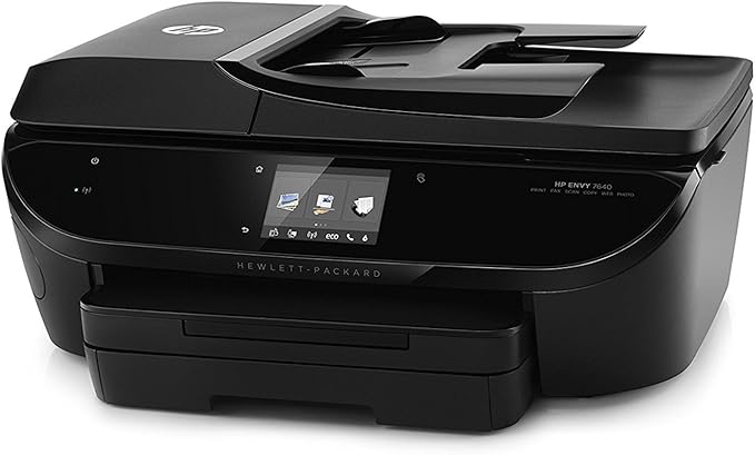 HP Envy 7640 Color All in One Photo Two-Sided Printer Wireless Scanner Copier (Renewed)