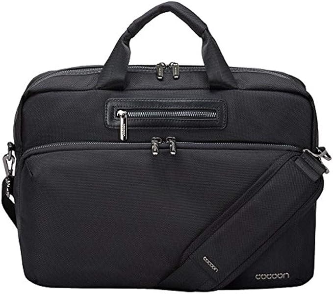 Cocoon MCP3355BK Buena Vista 16" Laptop Brief with Built-in Grid-IT!® Accessory Organizer (Black)