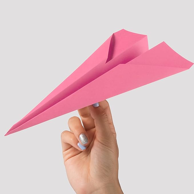 JAM PAPER Colored 24lb Paper - 90 gsm - 8.5 x 11 - Ultra Pink - 50 Sheets/Pack