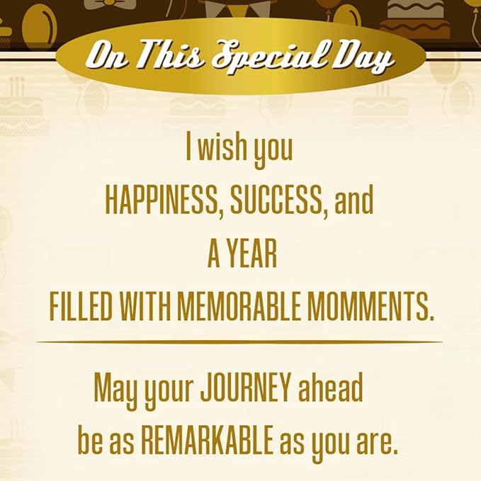 Prime Greetings Birthday Card Brother, Made in America, Eco-Friendly, Thick Card Stock with Premium Envelope 5in x 7.75in, Packaged in Protective Mailer